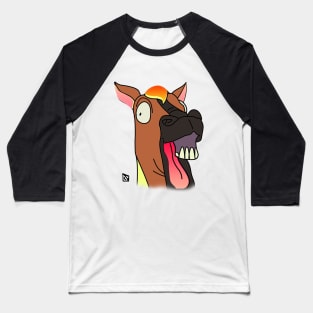 Silly Horse Baseball T-Shirt